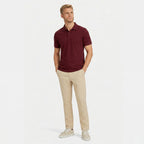 Men’s Breathable Polo Shirt Comfortable Cotton Daily Outfit
