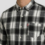Monterelle | Men’s Plaid Shirt Cotton Lightweight Breathable Casual Fit