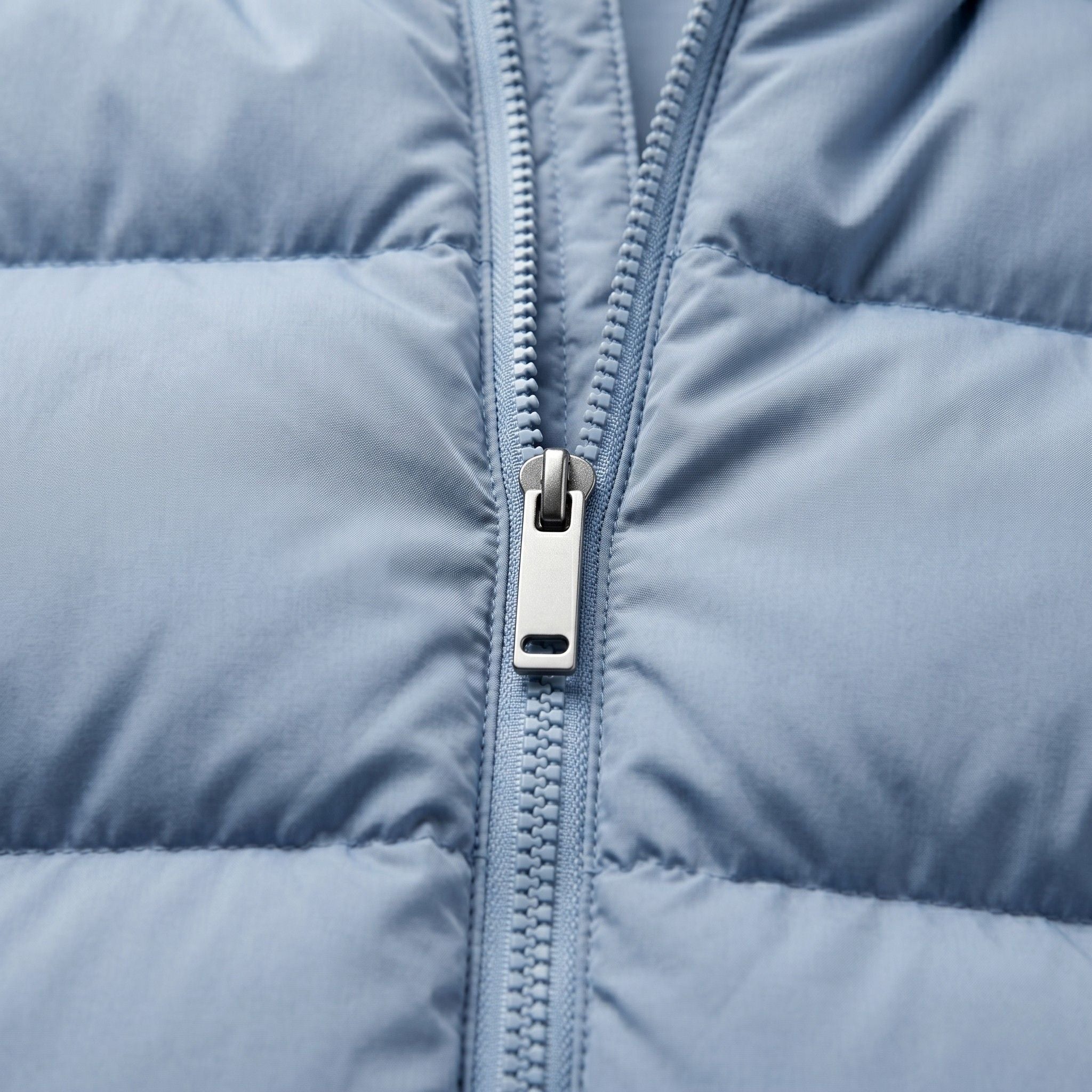 Men's Puffer Jacket Hood Zip-Up Regular Fit