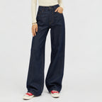 Women's High Rise Jeans Wide Leg Relaxed Fit