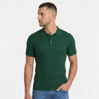 Monterelle | Men’s Cotton Knit Polo Shirt Soft Comfortable Daily Wear