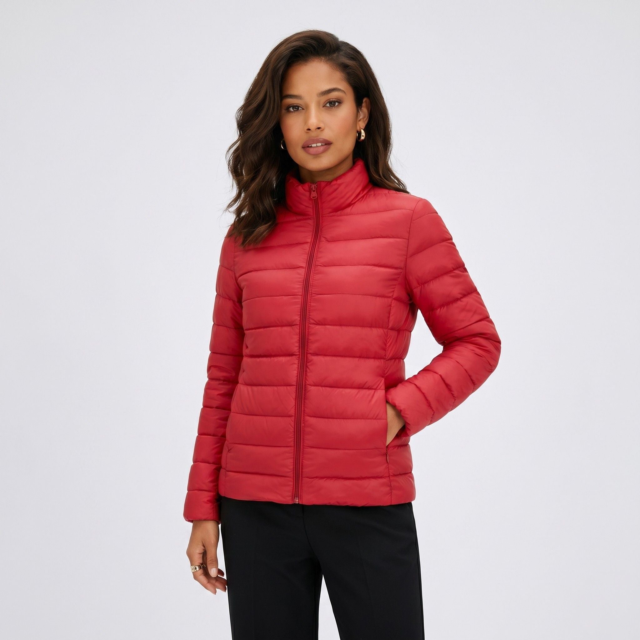 Women's Lightweight Padded Jacket Regular Fit