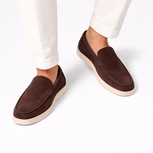 Monterelle | Men’s Classic Suede Loafers Comfortable Smart Casual Shoes
