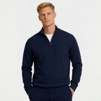 Men’s Zip Up Jumper Comfortable Knit for Daily Wear