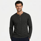 Men’s Long Sleeve Cotton T-Shirt Classic Casual Wear