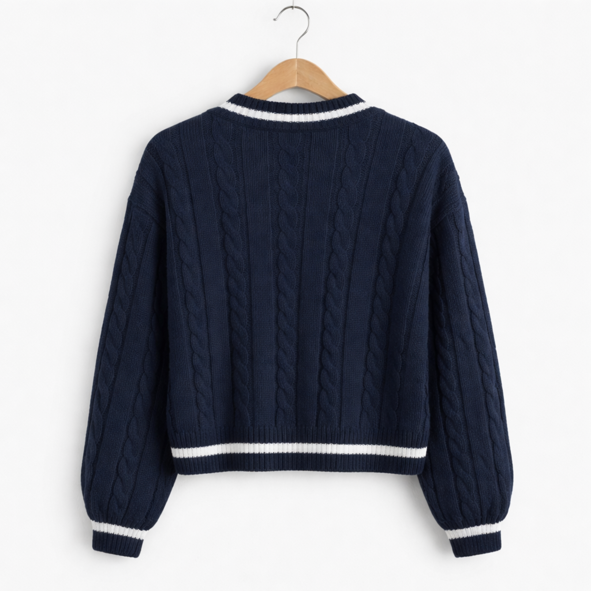 Monterelle | Women’s V-Neck Knit Top Comfortable Classic Style