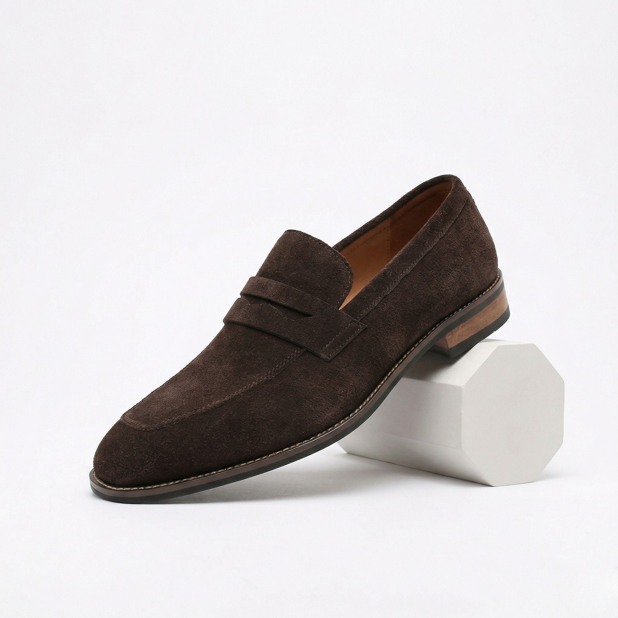 Men’s Leather Shoes Comfortable Daily Wear Classic Loafers