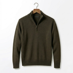 Monterelle | Men’s Zip Up Sweater Comfortable Knit for Daily Wear