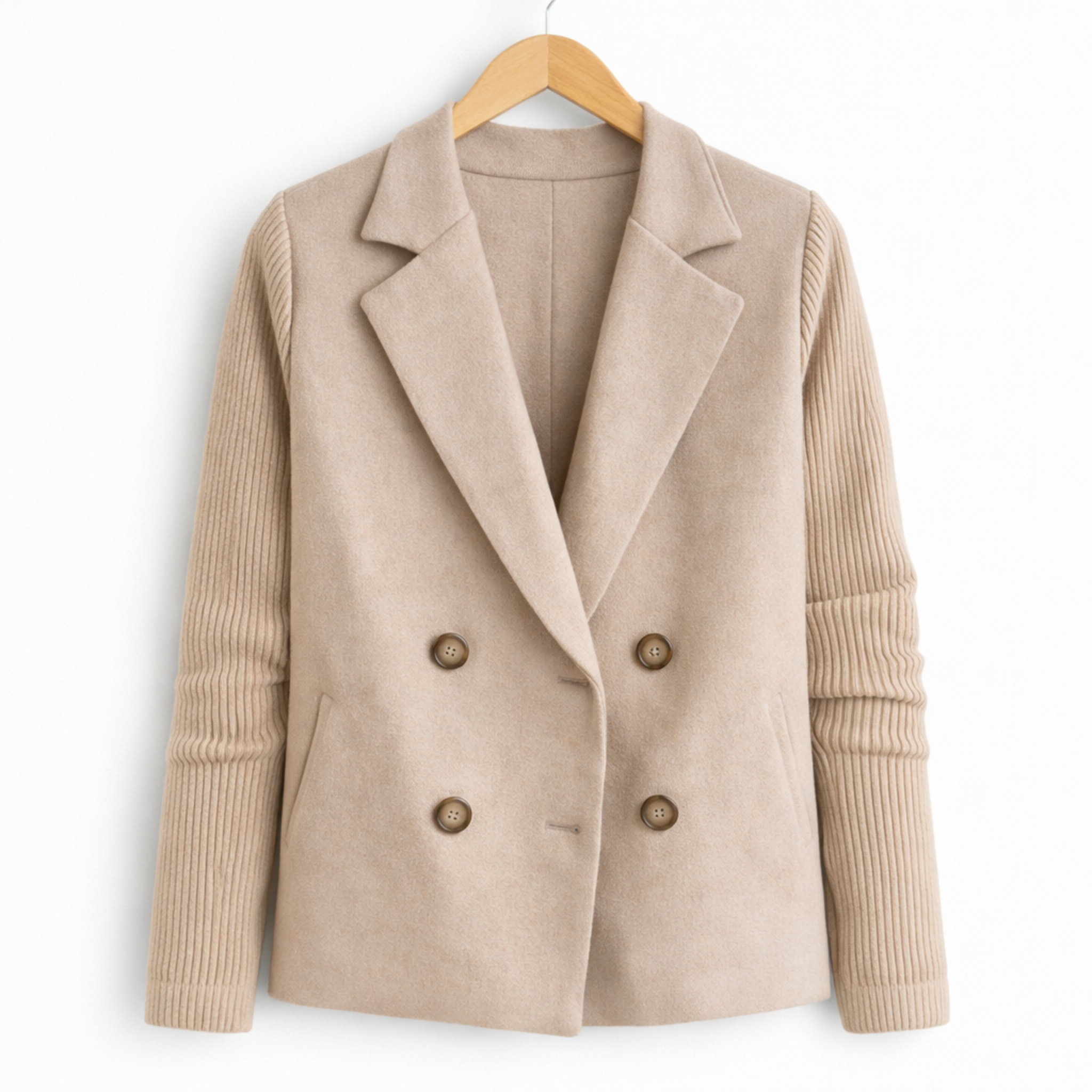 Monterelle | Women’s Classic Wool Jacket Elegant Everyday Outerwear