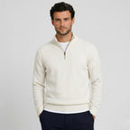 Men’s Zip Up Jumper Comfortable Knit for Daily Wear