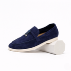Women’s Classic Leather Loafers Comfortable Slip-On Flat Shoes