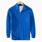 Monterelle | Men’s Half Zip Sweater Soft Knit Smart Casual Wear