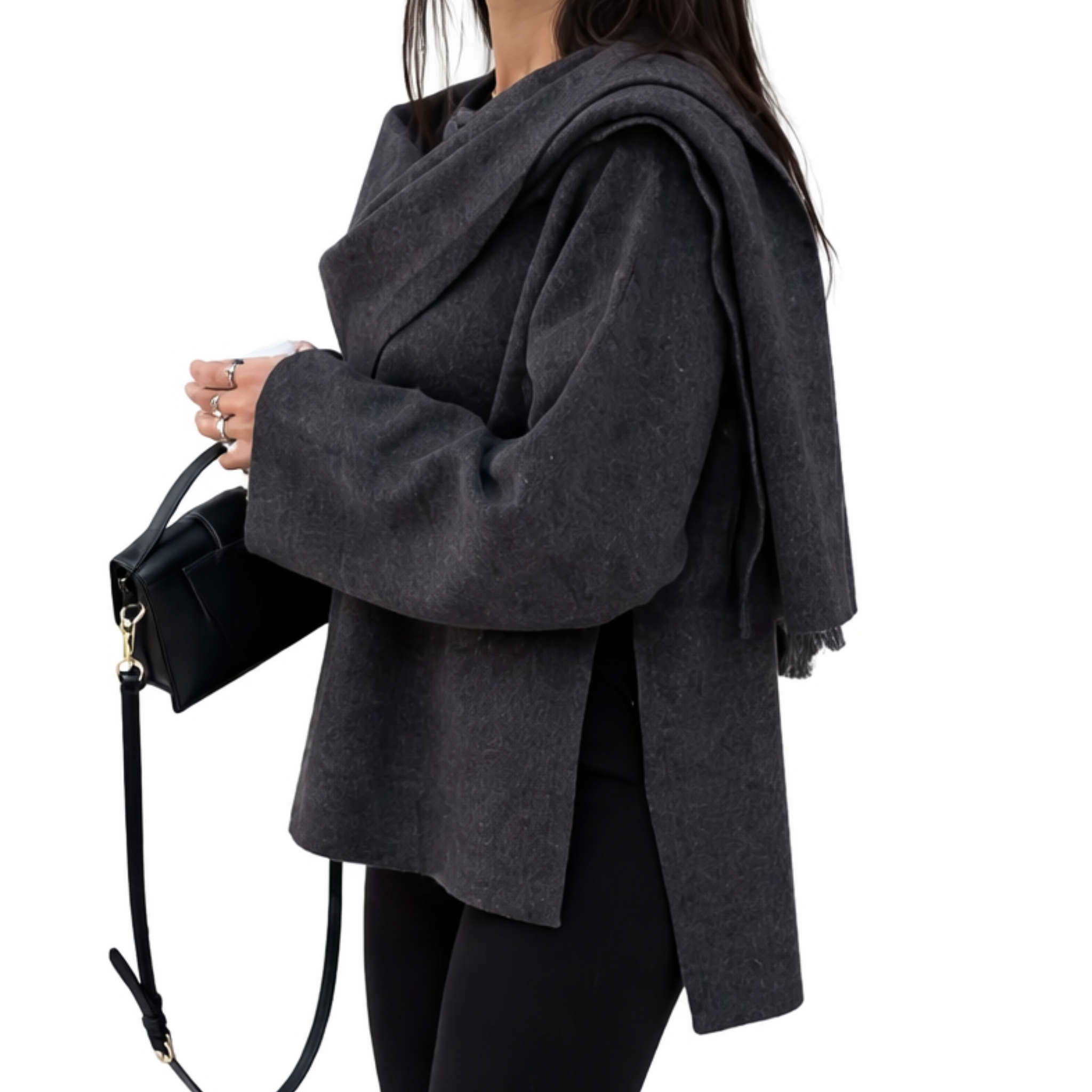 Monterelle | Women’s Long Winter Coat Insulated Comfort Elegant Style