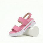 Women’s Slip On Platform Sandals Supportive Sole Daily Comfort
