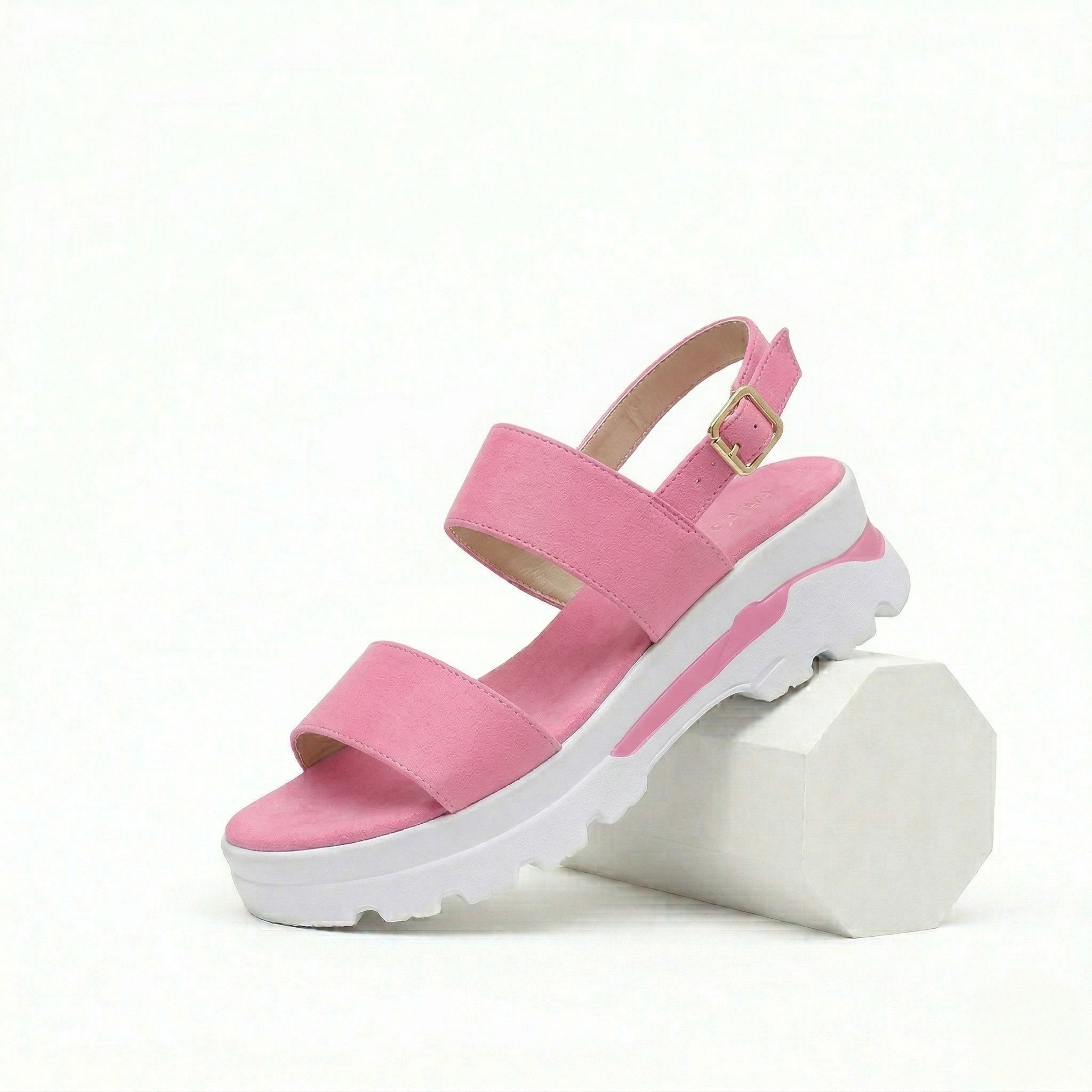 Women’s Slip On Platform Sandals Supportive Sole Daily Comfort