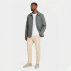 Men's Jacket Diamond Quilted Button Regular Fit