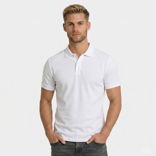 Monterelle | Men’s Breathable Polo Shirt Comfortable Cotton Daily Outfit