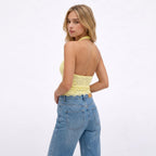 Women's Lace Top Halter Neck