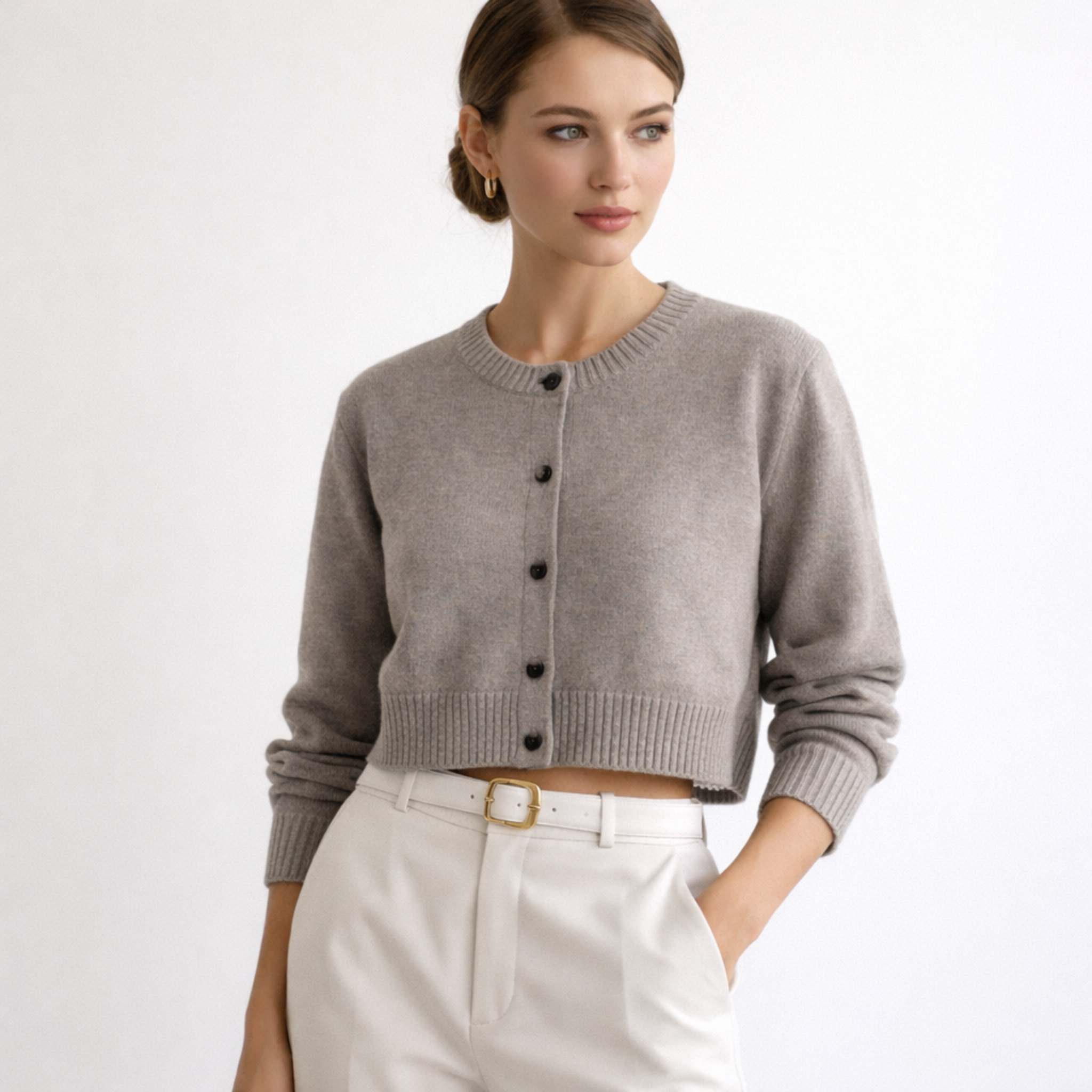 Monterelle | Women’s Wool Cardigan for Elegant Daily Wear Warm