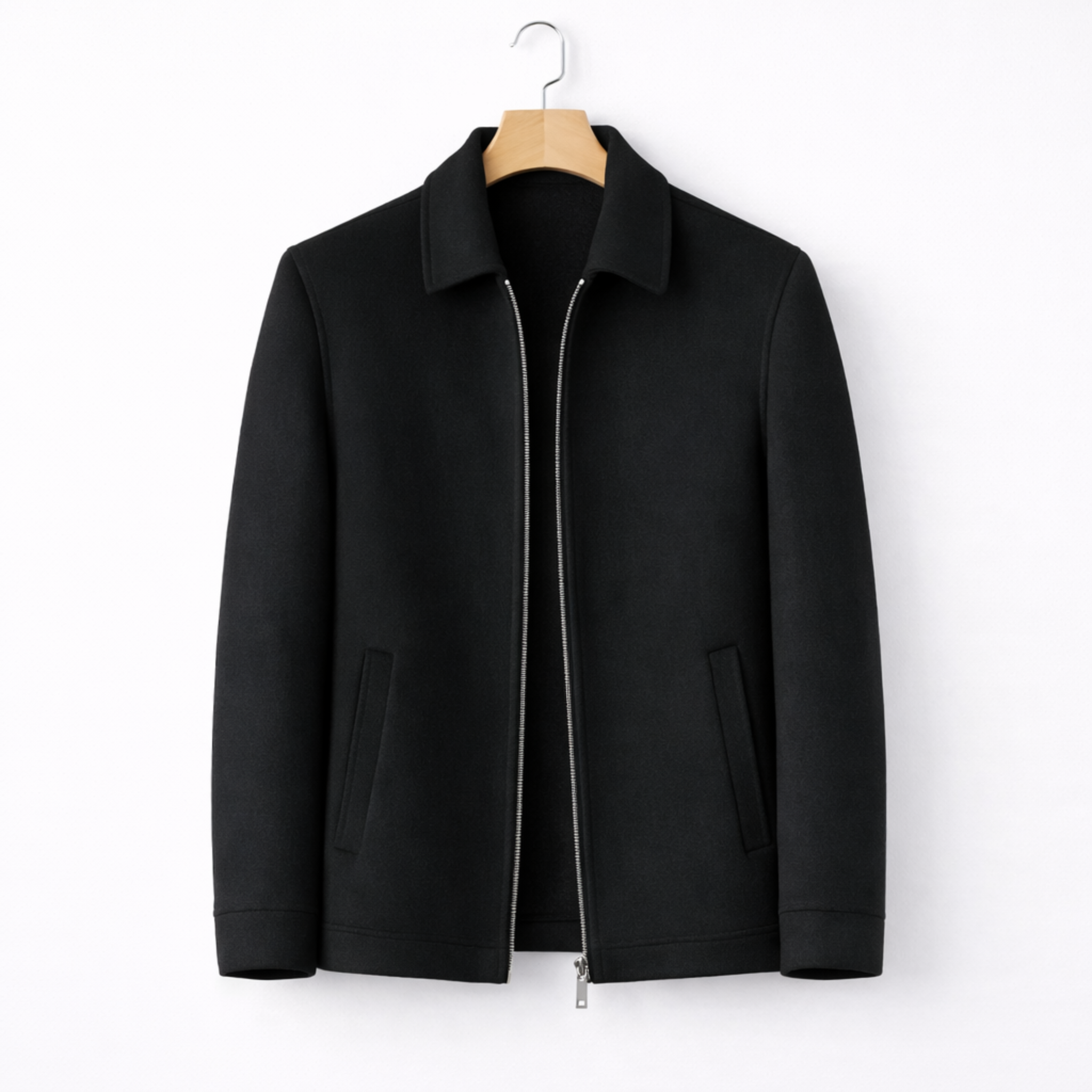 Monterelle | Men’s Classic Wool Jacket Comfort Outerwear