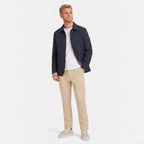 Men's Jacket Diamond Quilted Button Regular Fit