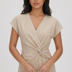Women's Co-ord V-Neck Short Sleeve Relaxed Fit
