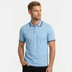 Monterelle | Men’s Cotton Polo Shirt Comfortable Daily Wear Classic Style