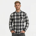 Monterelle | Men’s Plaid Shirt Cotton Lightweight Breathable Casual Fit