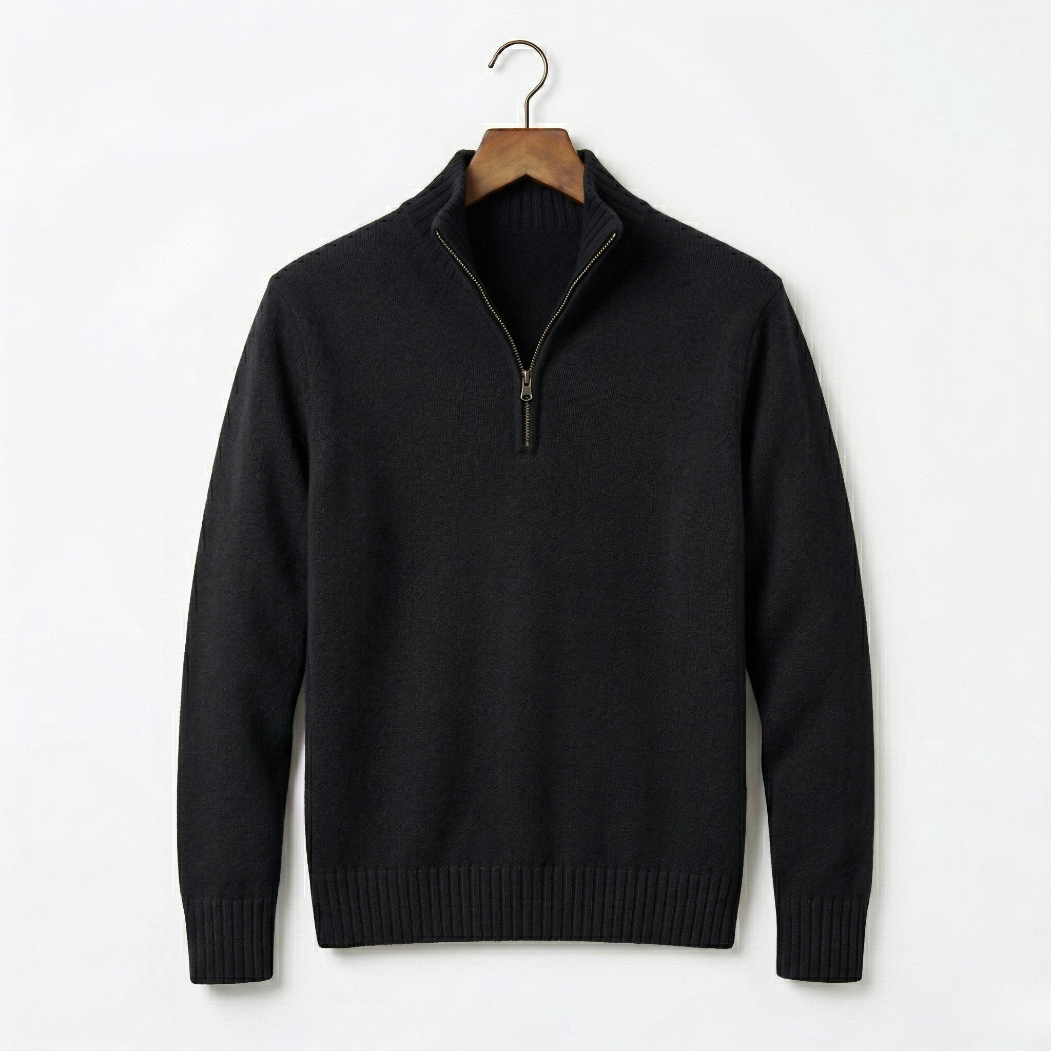 Monterelle | Men’s Zip Up Sweater Comfortable Knit for Daily Wear
