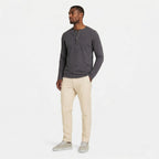 Men’s Long Sleeve Cotton T-Shirt Classic Casual Wear