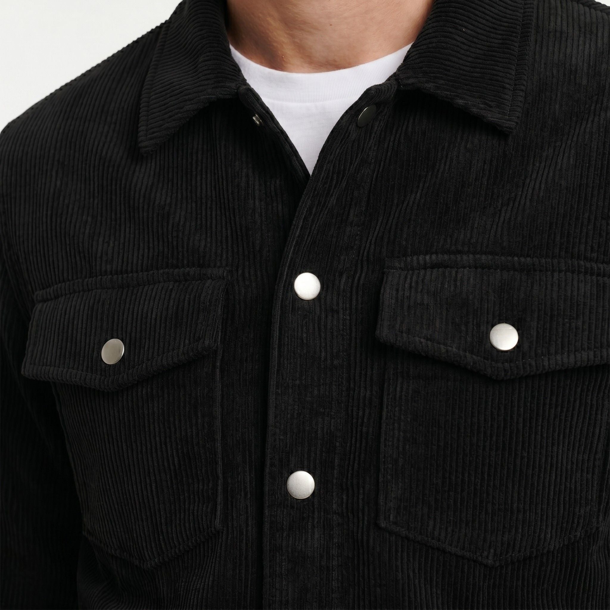 Men's Ribbed Jacket Corduroy Regular Fit
