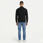 Men's Ribbed Cardigan Full-Zip Regular Fit