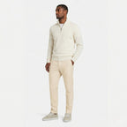 Men’s Zip Up Jumper Comfortable Knit for Daily Wear