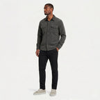 Men's Overshirt Corduroy Long Sleeve Button-Down Regular Fit