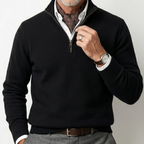 Monterelle | Men’s Zip Up Sweater Comfortable Knit for Daily Wear
