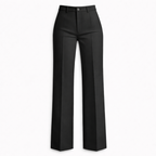 Monterelle | Women’s Classic Suit Pants High Waisted Straight Fit