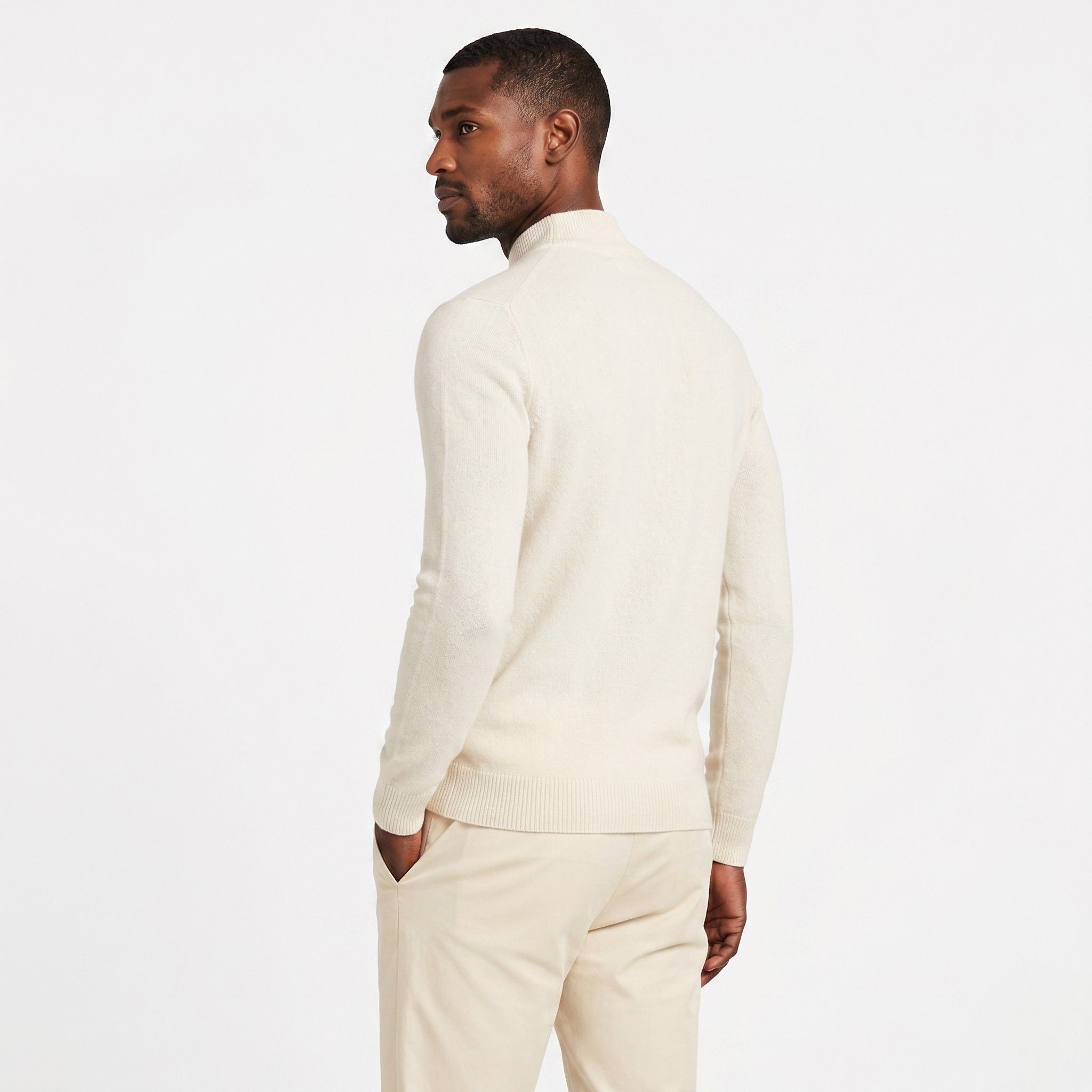 Men's Jumper Mock Neck Regular Fit