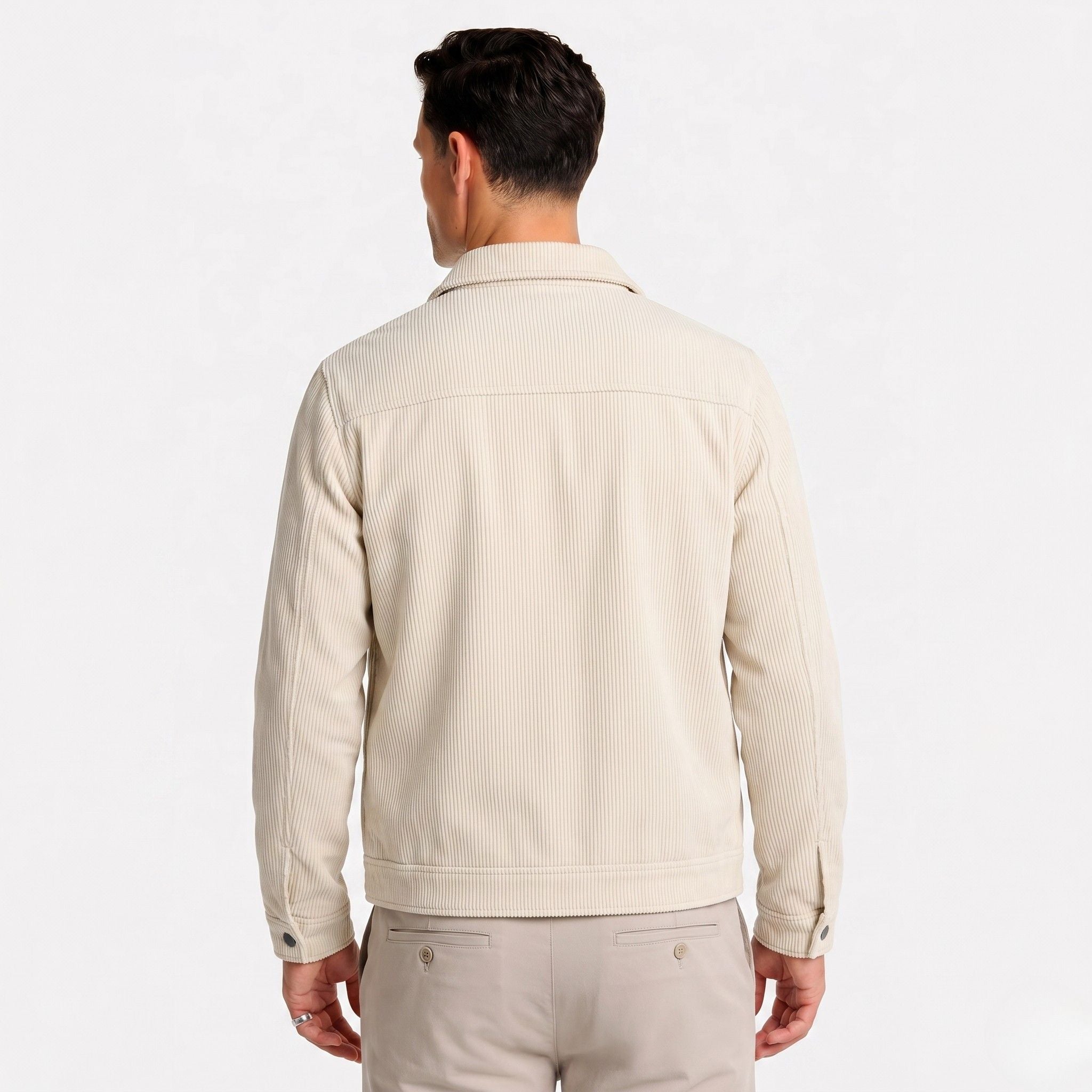 Men's Ribbed Jacket Corduroy Regular Fit