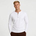 Men’s Long Sleeve Cotton T-Shirt Classic Casual Wear