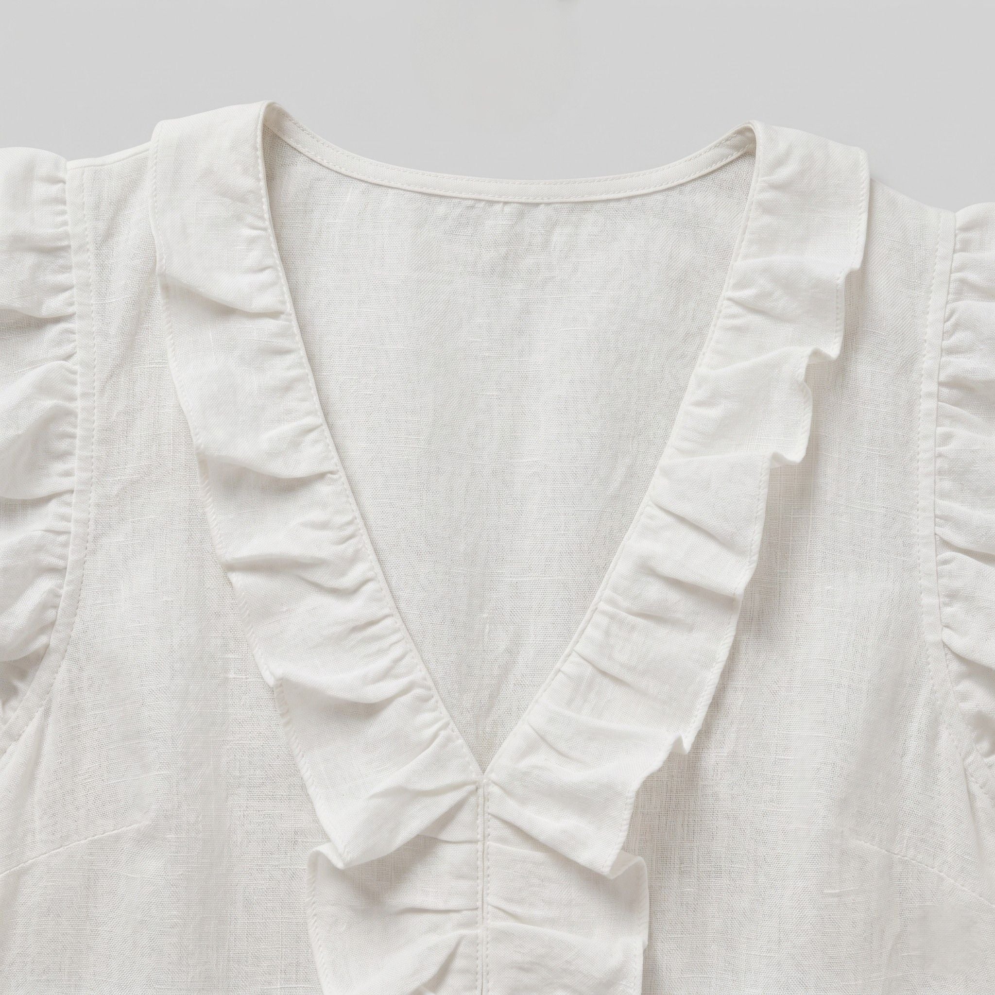 Women's Ruffle Maxi Dress Sleeveless Relaxed Fit
