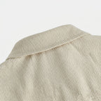 Men's Overshirt Corduroy Long Sleeve Button-Down Regular Fit