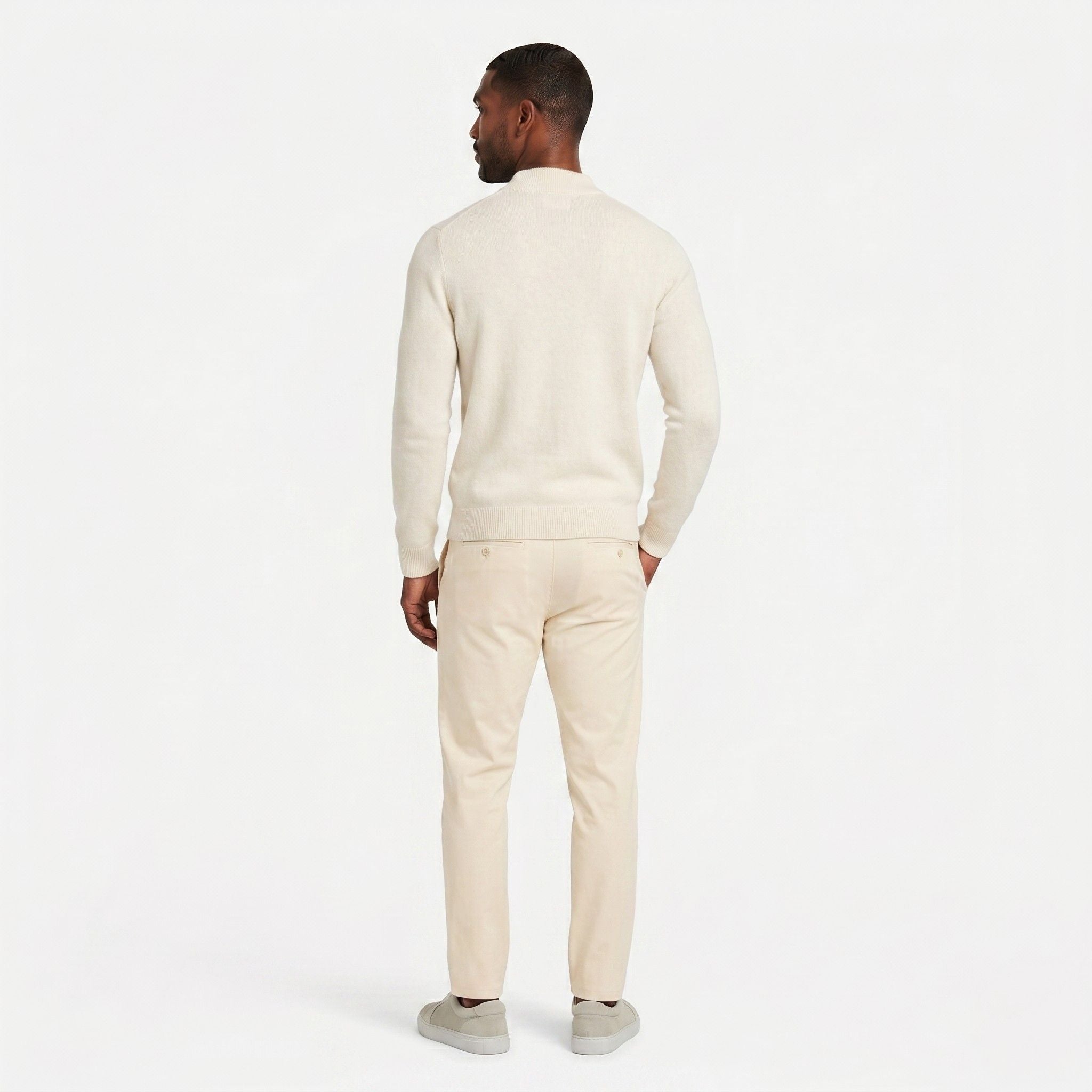 Men's Jumper Mock Neck Regular Fit