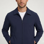 Monterelle | Classic Lapel Jacket Men Full Zip Smart Casual Fit