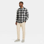 Monterelle | Men’s Plaid Shirt Cotton Lightweight Breathable Casual Fit