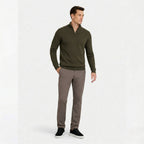 Men’s Zip Up Jumper Comfortable Knit for Daily Wear
