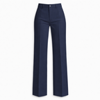 Monterelle | Women’s Classic Suit Pants High Waisted Straight Fit