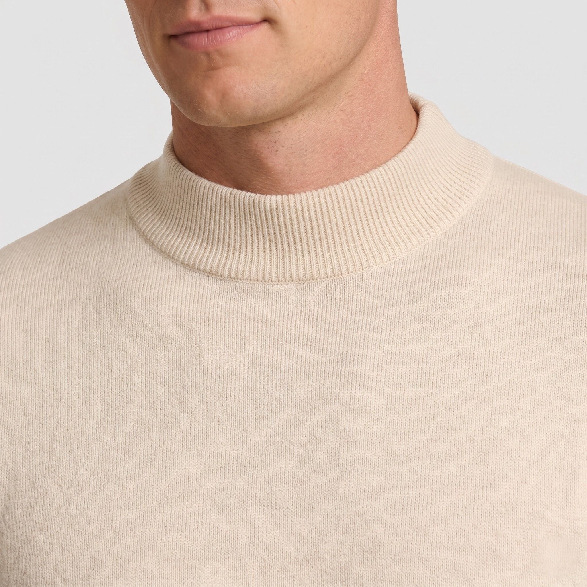 Men's Jumper Mock Neck Regular Fit