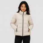 Women's Puffer Jacket Funnel Neck Regular Fit