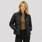 Women's Puffer Jacket Funnel Neck Regular Fit