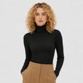 Women's Ribbed Skivvy Jumper Long Sleeve